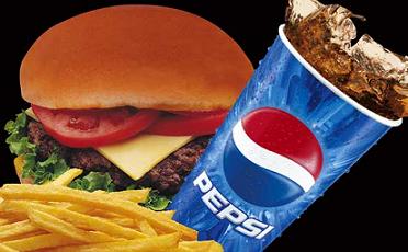 Burger, Fries and a Drink